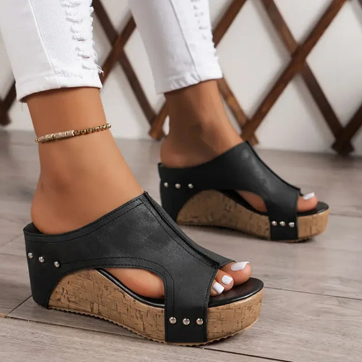 Women’s Comfort Platform Wedge Sandals Thick Sole
