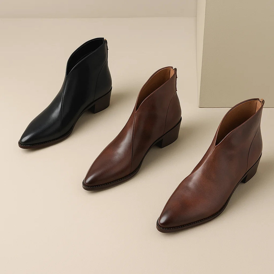Boots For Women | Pointed Toe Ankle Heel