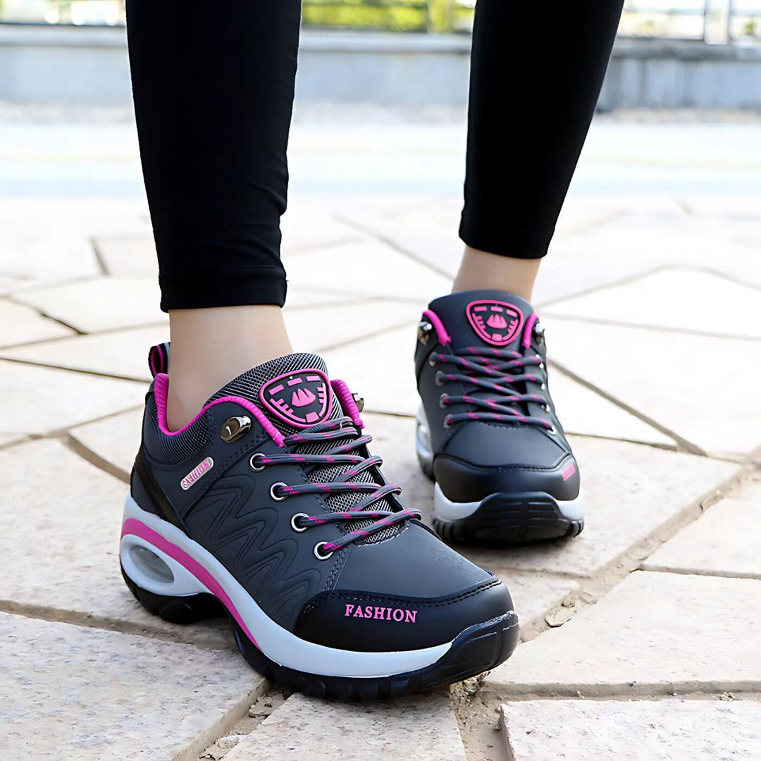 Sneakers For Women | Lace-Up Low Top Hiking Friendly