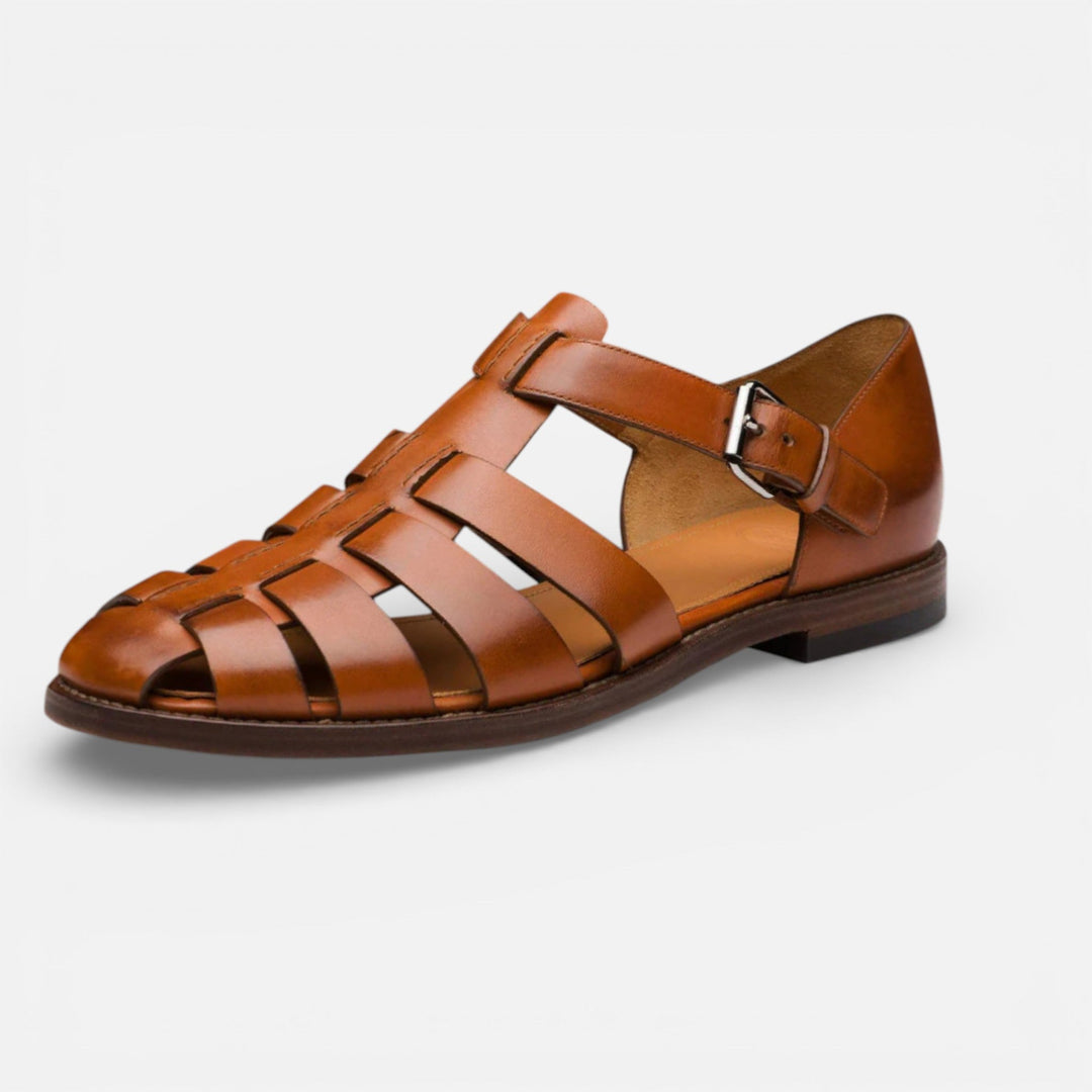 Men’s Grant Leather Fisherman Sandals