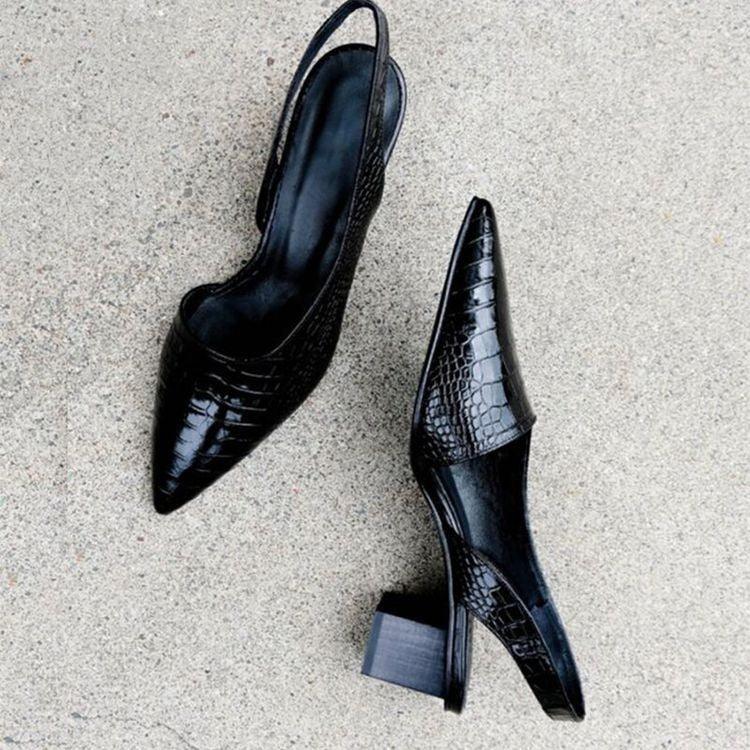 Flats For Women | Pointed Toe Slingback Style