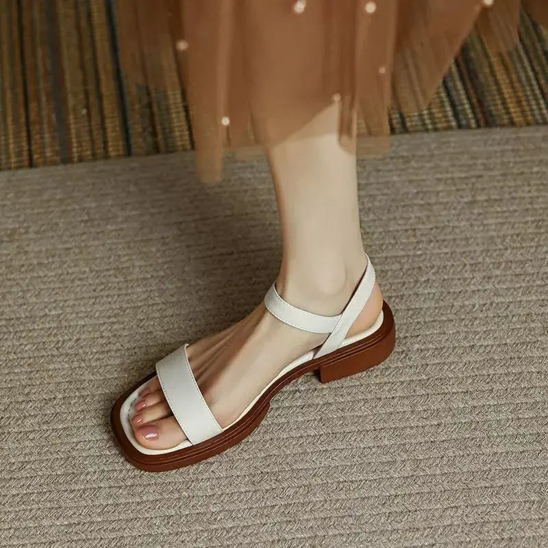 Sandals For Women | Flat Open Toe Strap
