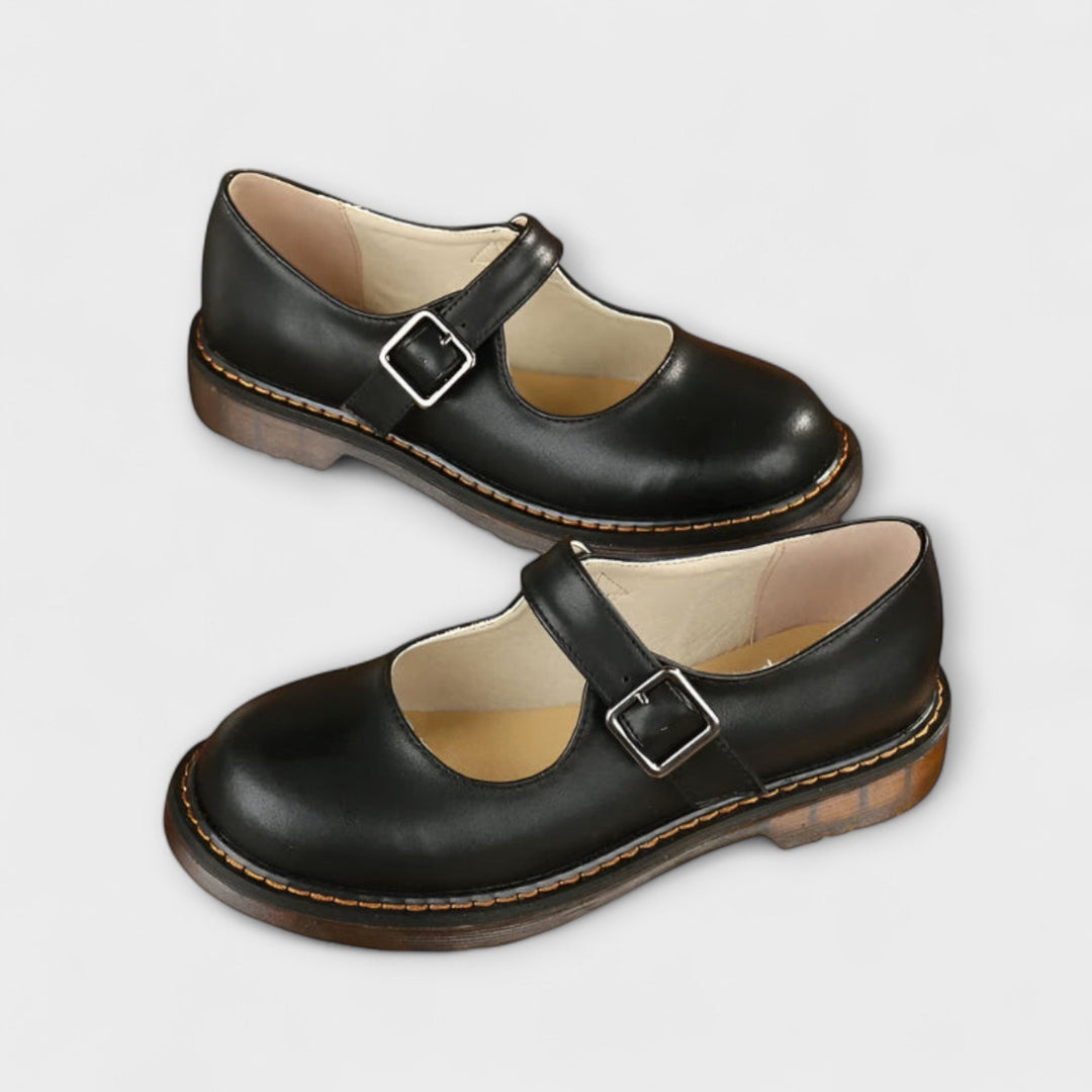Mary Jane Shoes for  Women | Chunky Sole Adjustable Buckle