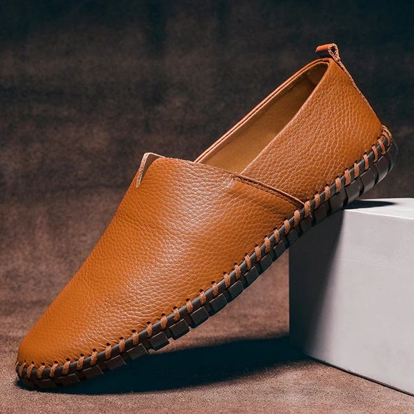 Flynn | Men's Slip-On Leather Loafers