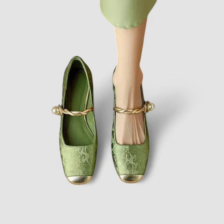 Mary Jane Shoes for Women | Metallic Accents