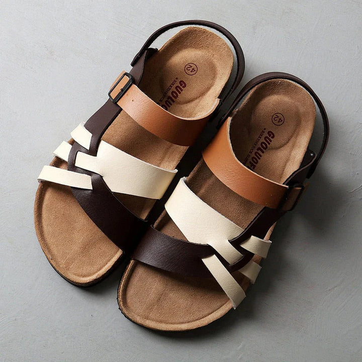 Leonard | Men's Adjustable Strap Open Toe Sandals