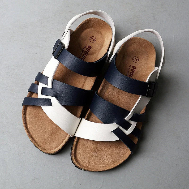 Leonard | Men's Adjustable Strap Open Toe Sandals