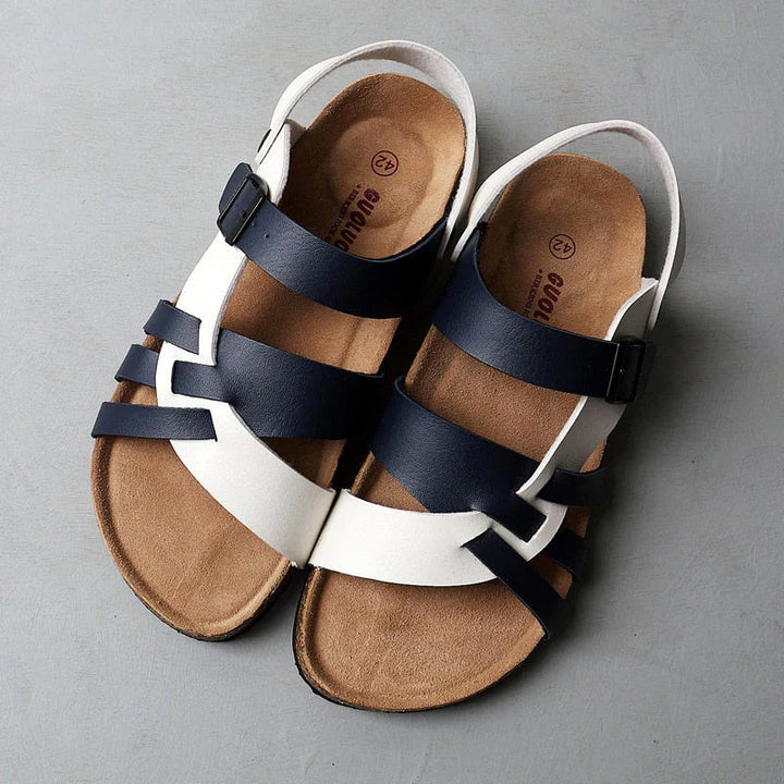 Leonard | Men's Adjustable Strap Open Toe Sandals